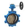Butterfly valve Type: 6822 Ductile cast iron/Aluminum bronze/EPDM Centric Gearbox PN10 Lug type DN200